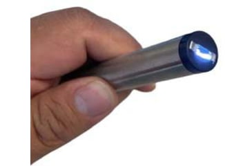 Image of UZI Defense Stun Pen W/ Clip, Silver, UZI-SG-PEN1-SL
