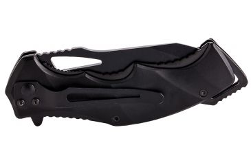 Image of UZI Responder Serrated Blade, Black UZK-FDR-002