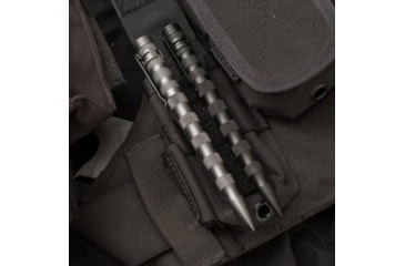Image of UZI Tactical Defender Pen w/Striking Point, Gun Metal, UZI-TACPEN11-GM