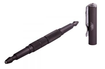 Image of UZI Tactical Glassbreaker Pen, Grey UZI-TACPEN5-GRY
