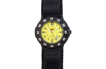 Image of Uzi The Protector Tritium H3 Watch - Yellow Dial, Nylon Strap Uzi-005-N Uzi-005-N Uzi-005-N