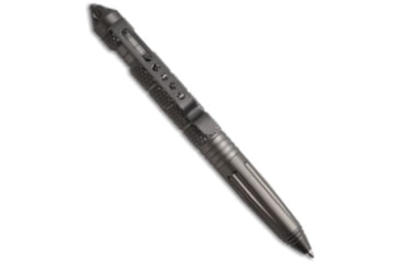 Image of Uzi UZI Tactical Pen 2 w/ Spike Gray TACPEN-2, Gray, adult, BHQ-7137
