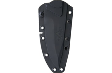 Image of V NIVES Alte Beast Coyote Fixed Blade Knife, 10in Overall, 4.5in Gray Finish D2 Tool Steel Drop Point, Coyote Brown G10 Handle, Black Kydex Sheath, Storage Case., VFB01GPGYCS
