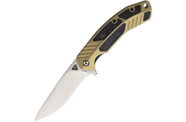 Image of V NIVES Tectonic Linerlock CF Gold