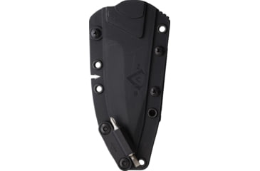 Image of V NIVES Trailblazer Green Fixed Blade Knife, 10.13in Overall, 5in Black PVD Coated D2 Tool Steel Blade, Green G10 Handle, Black Injection Molded Belt Sheath, VFB25GPBGR