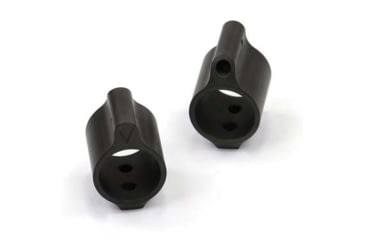 Image of V Seven 17-4 Stainless Gas Block, .625, Dlc Black, S.625-Blk