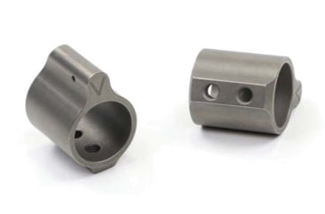 Image of V Seven 17-4 Stainless Gas Block, .625, Raw Ti, S.625