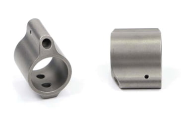Image of V Seven 17-4 Stainless Gas Block, .625, Raw Ti, S.625