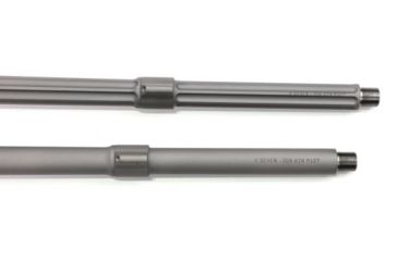 Image of V Seven 308 Win Stainless Match Barrel, Fluted, 5/8 X 24 Threads, Silver, 20 in, 308M10T
