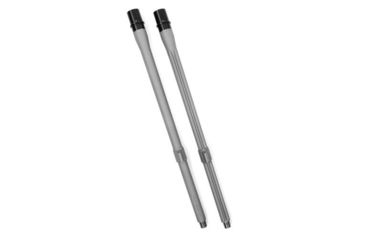 Image of V Seven 308 Win Stainless Match Barrel, Fluted, 5/8 X 24 Threads, Silver, 20 in, 308M10T