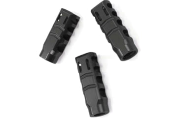 Image of V Seven Competition Muzzle Brake, 9 mm, 1/2x28, Black TI, MBCOMP 9MMBLK