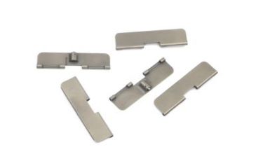 Image of V Seven Ejection Port Door, .308, Grade 2 Titanium, Raw Finish, Silver, TI-PD308