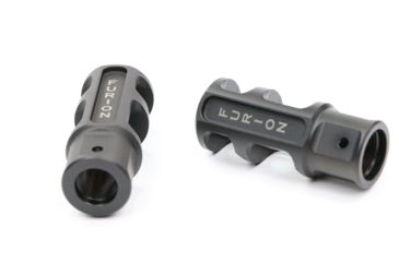 Image of V Seven Furion Muzzle Brake 5/8 X 24, Ionbond Black MB3G 7.62/6.8BLK