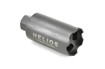 Image of V Seven Helios Linear Compensator 1/2 X 28 For 5.56, DLC, Black Finish, MBHE 556 BLK