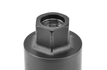 Image of V Seven Helios Linear Compensator 1/2 X 28 For 5.56, DLC, Black Finish, MBHE 556 BLK