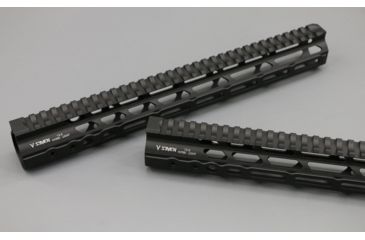 Image of V Seven Hyper-Light Handguard, AR-15, M-LOK, 18 inch, Magnesium, Black, HYPLIGHT 18ML
