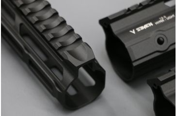 Image of V Seven Hyper-Light Handguard, AR-15, M-LOK, 18 inch, Magnesium, Black, HYPLIGHT 18ML