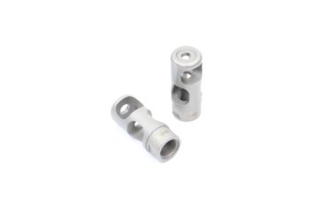 Image of V Seven Muzzle Brake 1/2 X 28 Threads For 556, Satin Stainless MB-SS-5.56