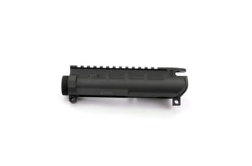 Image of V Seven Sovereign AR-15 Threaded Stripped Upper Receiver w/Forward Assist, Cerakote Armor Black, SOV-UR556