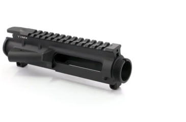 Image of V Seven Sovereign AR-15 Threaded Stripped Upper Receiver w/Forward Assist, Cerakote Armor Black, SOV-UR556
