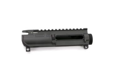 Image of V Seven Sovereign AR-15 Threaded Stripped Upper Receiver w/no Forward Assist, Cerakote Armor Black, SOV-UR556L