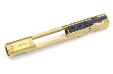 Image of V Seven Tin Gold 5.56 AR-15/M16 Carrier, w/Properly Staked Gas Key, 8620 Alloy, 16.5 in, CARR-TiN556