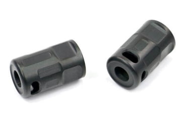 Image of V Seven Titanium Micro Brake, 5/8x24, 5.56, DLC Black, MB TI-MICRO7.62BLK