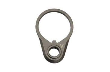 Image of V Seven Titanium Quick Detach Endplate, Ionbond Black, QDE-TI-BLK