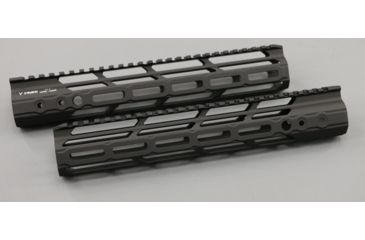 Image of V Seven Ultra-Light Handguard, AR-15, M-LOK, 10 inch, Lithium Aluminum Alloy 2099, Black, ULIGHT 10ML
