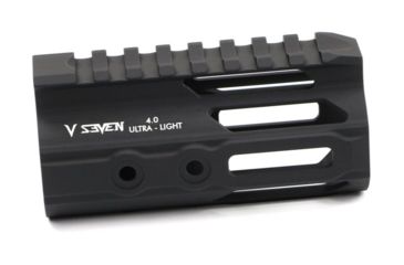 Image of V Seven Ultra-Light Handguard, AR-15, M-LOK, 10 inch, Lithium Aluminum Alloy 2099, Black, ULIGHT 10ML