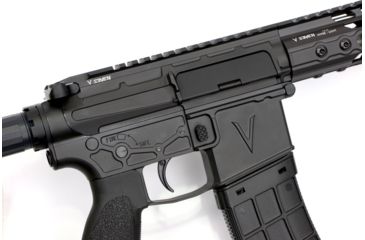 Image of V Seven Valkyrie Enlightened Complete Upper , .224, 18in, 1-7-in twist, 1/2 x 28 Thread, Black, 18, 18ENLI 224 FLT-UR