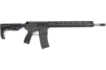 Image of V Seven Valkyrie Enlightened Complete Upper , .224, 18in, 1-7-in twist, 1/2 x 28 Thread, Black, 18, 18ENLI 224 FLT-UR