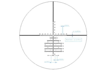 Image of Valdada Crusader-2 Rifle Scope, 5-40x56, 40mm, First Focal Plane, MOA/MOA, 1/8 Turrets, Xtreme X1 Illum, Black, VAL-T scope 20-1