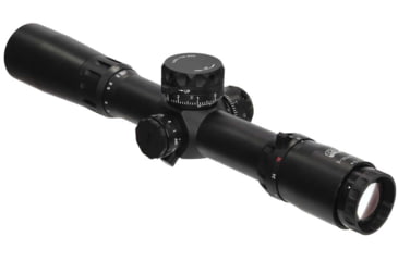 Image of Valdada Spyder Compact Tactical Rifle Scope, 9-36x44, 35mm Tube, Second Focal Plane, MOA/MOA, MP-8 Xtreme X1 Illum, Black, VAL-9-36x44 Tactical