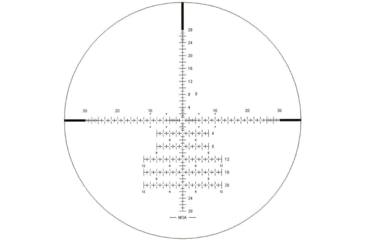 Image of Valdada Spyder Compact Tactical Rifle Scope, 9-36x44, 35mm Tube, Second Focal Plane, MOA/MOA, MP-8 Xtreme X1 Illum, Black, VAL-9-36x44 Tactical