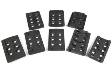 Image of Valhalla Tactical Hanger Optic Plate for ACRO, Black, VLT-HNGROP-AO-BK