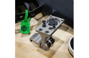 Image of Valhalla Tactical Ruhk Adjustable Offset Mount for RMR/Holosun, Absolute Co-Witness, Raw Titanium, VLT-RUKHAC-RM-RT