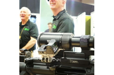 Image of Valhalla Tactical Ruhk Adjustable Offset Mount for RMR/Holosun, Absolute Co-Witness, Raw Titanium, VLT-RUKHAC-RM-RT