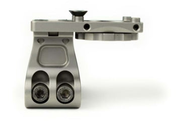 Image of Valhalla Tactical Ruhk Adjustable Offset Mount for RMR/Holosun, Absolute Co-Witness, Raw Titanium, VLT-RUKHAC-RM-RT