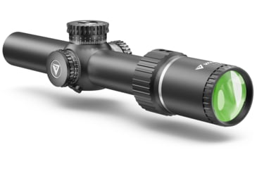Image of Valiant Optics Kronos SIR Rifle Scope, 1-6x24mm, 30mm Tube, TAC MOA Reticle, Black, VL3101