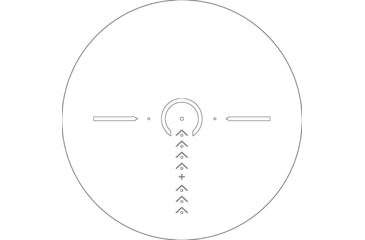 Image of Valiant Optics Kronos SIR Rifle Scope, 4x40mm, 30mm Tube, Arc Reticle, Black, VL3002