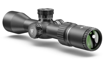 Image of Valiant Optics Themys SF Compact Rifle Scope, 3-12x42mm, 30mm Tube, Mil HFT MRAD Reticle, Black, VL4104