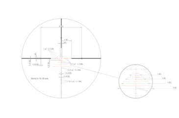 Image of Valiant Optics Zephyr Rifle Scope, 6-24x50mm, 30mm Tube, SF SIR FBR Red/Green Illuminated Reticle, Black, VL2006