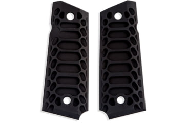 Image of Valkyrie Dynamics Cobra Officers1911 Grips, Black, Compact/Officers, 714270116186-1743