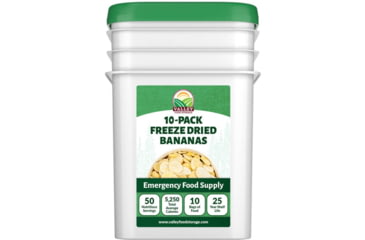 Image of Valley Food Storage Freeze Dried Bananas, Single Bag, emergency-preparedness-freeze-dried-bananas
