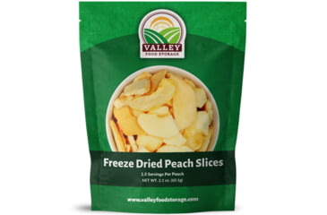 Valley Food Storage Freeze Dried Peach Slice