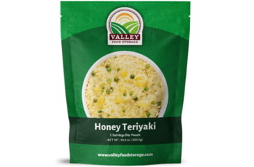 Image of Valley Food Storage Honey Teriyaki, 10.6 oz, 5 Servings, Natural, 1 Pouch, V605