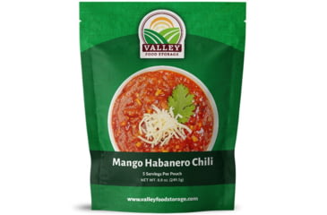 Image of Valley Food Storage Mango Habanero Chili, 8.8 oz, 5 Servings, Natural, 1 Pouch, v608