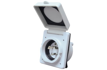 Image of Valterra 30 Amp Power Inlet, White, A10-30INVP
