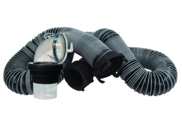Image of Valterra Back Sewer Hose Kit - 15ft, Silver, 15ft, D04-0650